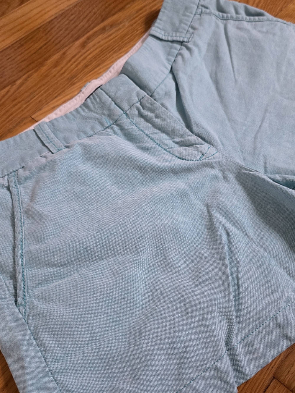 J. Crew City Fit Light Blue Chino Shorts - Size 6 - Picture 7 of 7